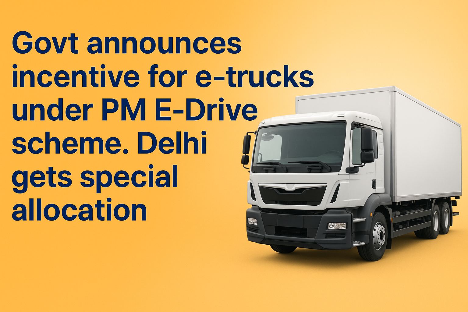 Truck mileage booster